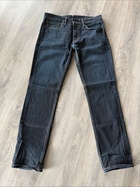 Levi’s Classic Dark Blue Straight-Leg Jeans size 34